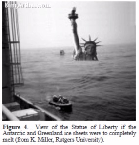 Statue Of Liberty Underwater