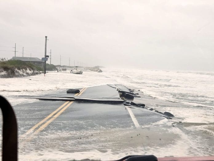 North Carolina coast, September 24, 2026