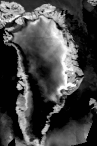 Greenland infra red image 
10 jul 2012
